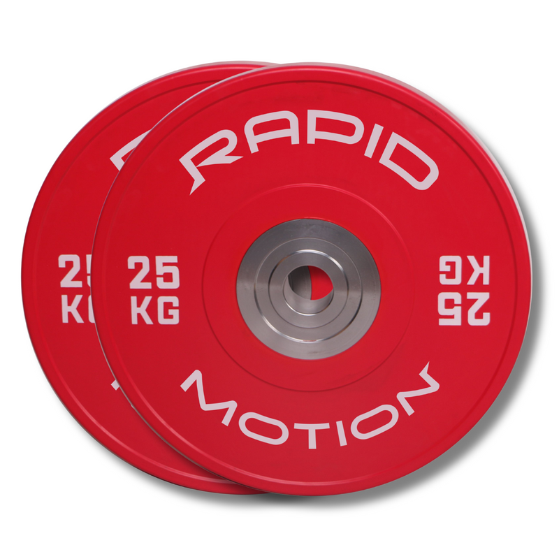 '-Coloured Bumper Plate Package-Gym Direct
