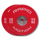 '-Coloured Bumper Plates-Gym Direct