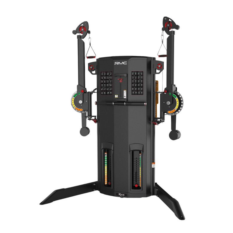 RMC Dual Arm Double Stack Cable Functional Trainer 164kg - VOLTZ Series | Rapid Motion