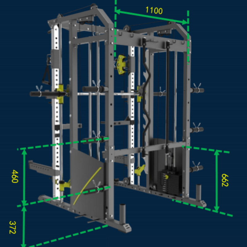 '-Commercial Multi-Functional Trainers-Gym Direct