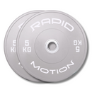 '-Coloured Bumper Plate Package-Gym Direct