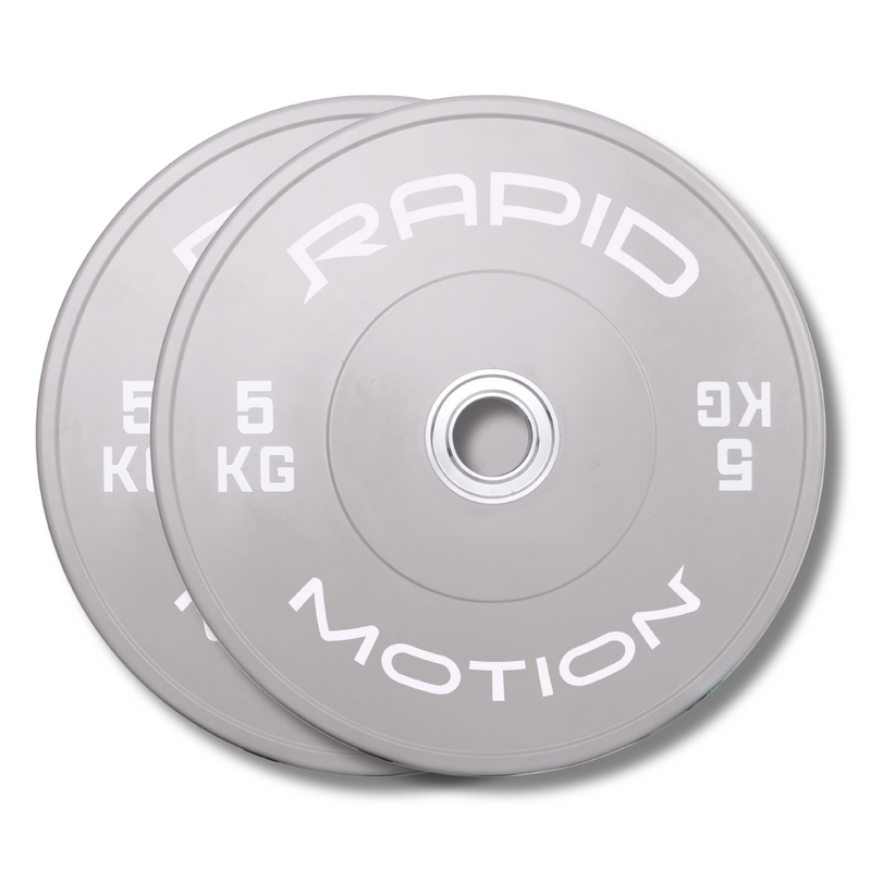 '-Coloured Bumper Plate Package-Gym Direct