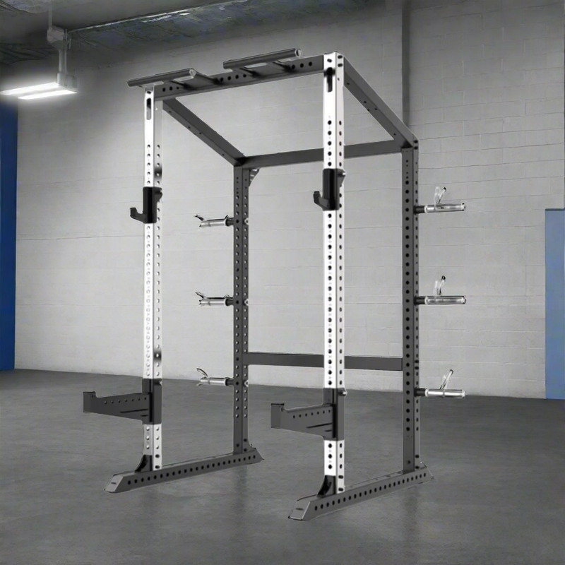 Rapid Motion RM7 Series Power Rack – Versatile & Durable-Commercial Power Rack-Gym Direct