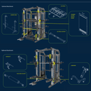 '-Commercial Multi-Functional Trainers-Gym Direct