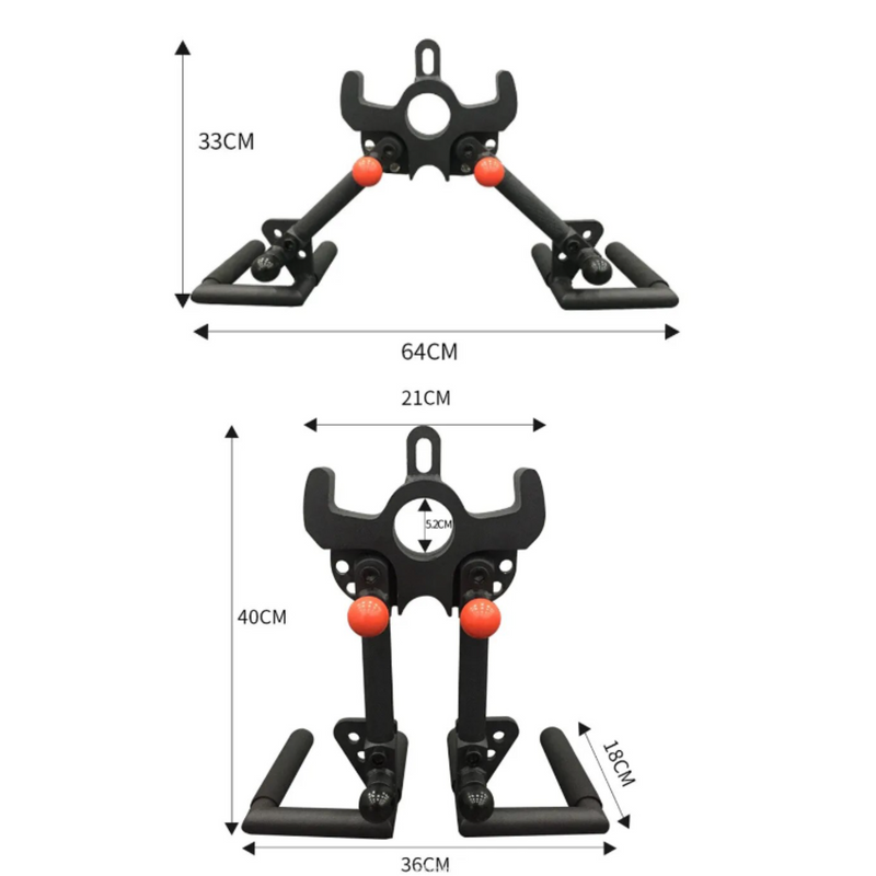 '-Cable Attachments and Accessories-Gym Direct