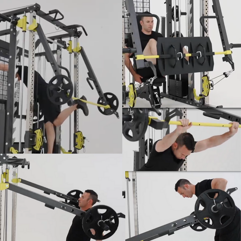 '-Commercial Multi-Functional Trainers Attachments-Gym Direct