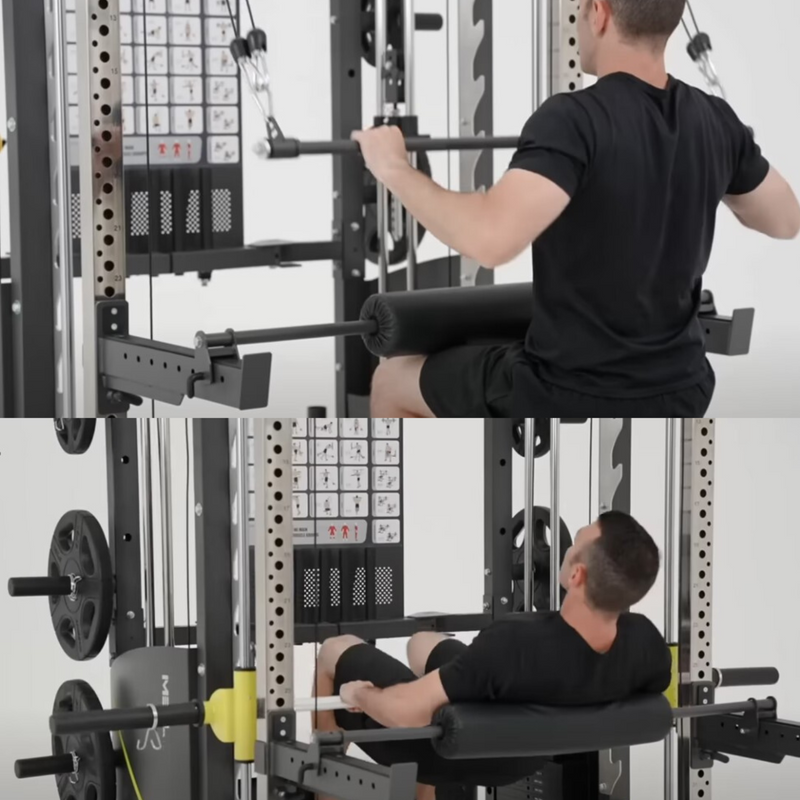 '-Commercial Multi-Functional Trainers Attachments-Gym Direct