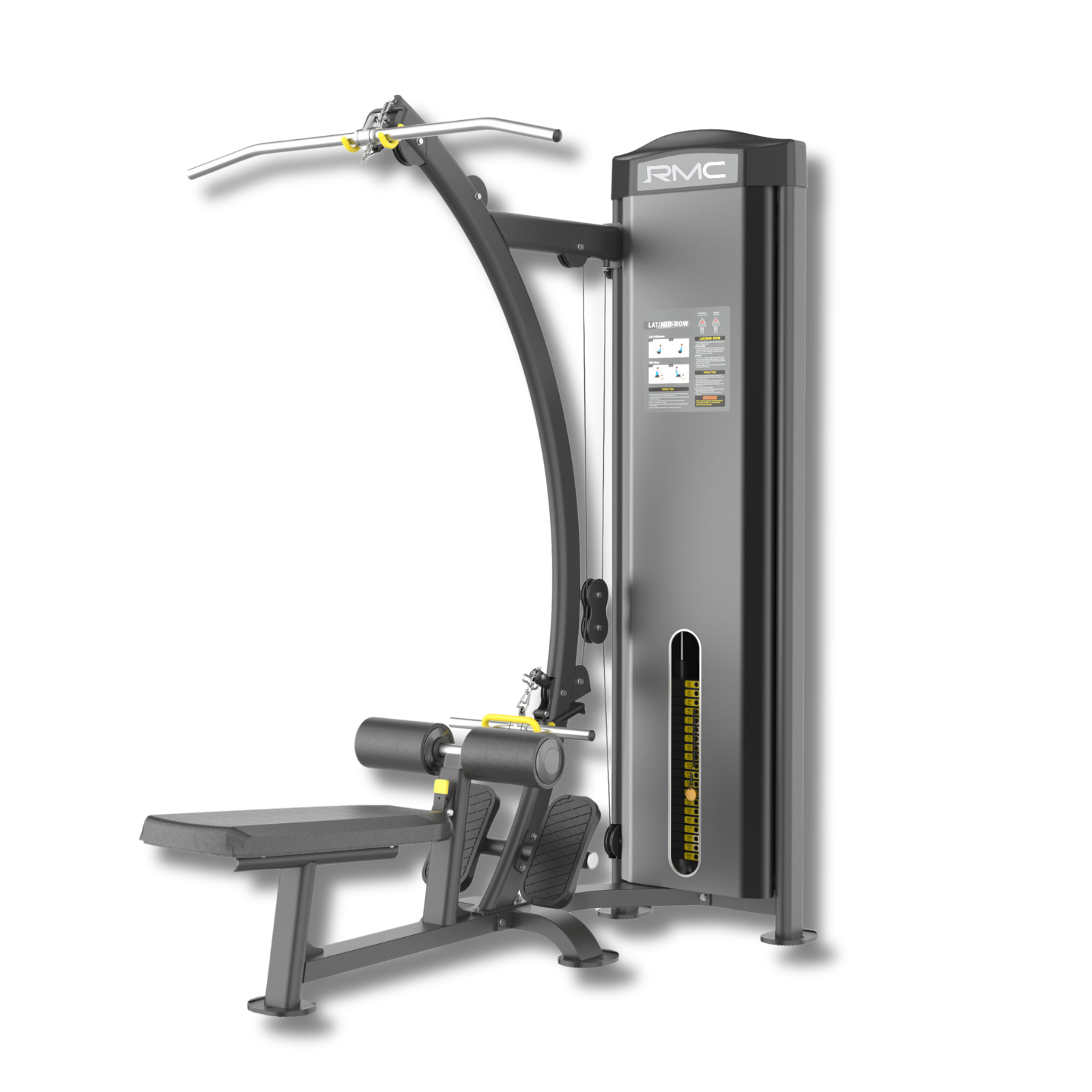 RMC Dual Function Lat Pulldown & Seated Row - 120kg BLITZ Series