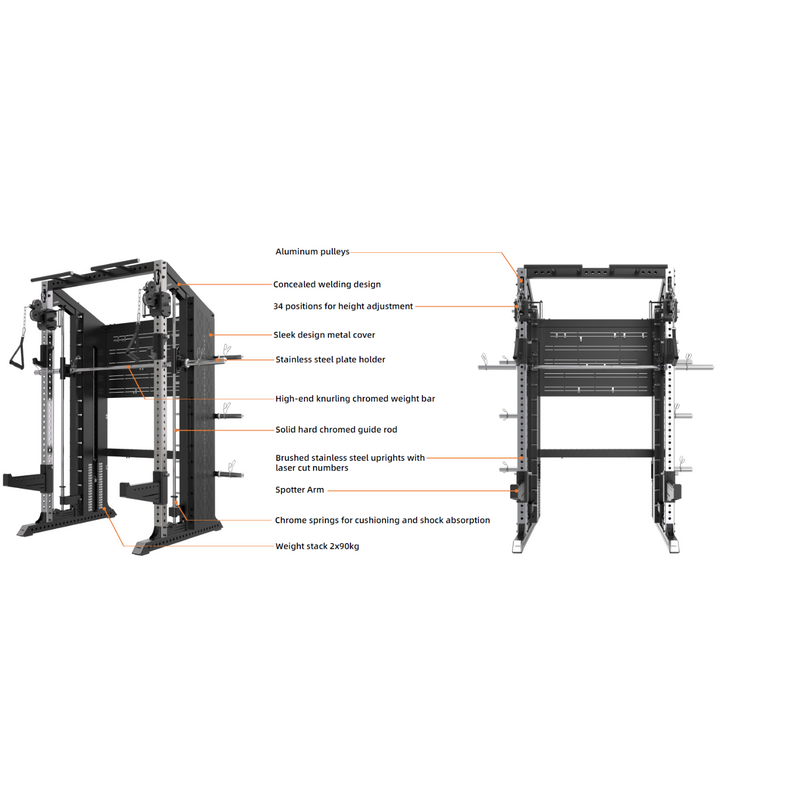 '-Commercial Multi-Functional Trainers-Gym Direct