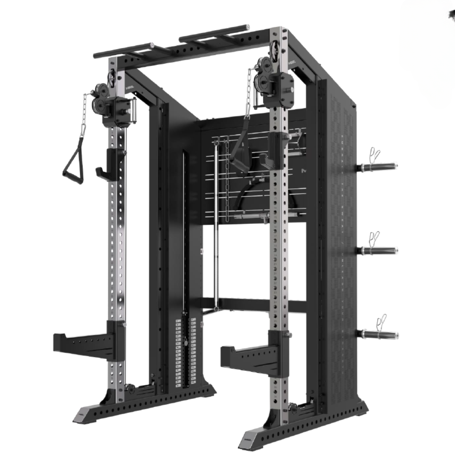 Rapid Motion RM7 Series Commercial Modular Power Rack With Functional