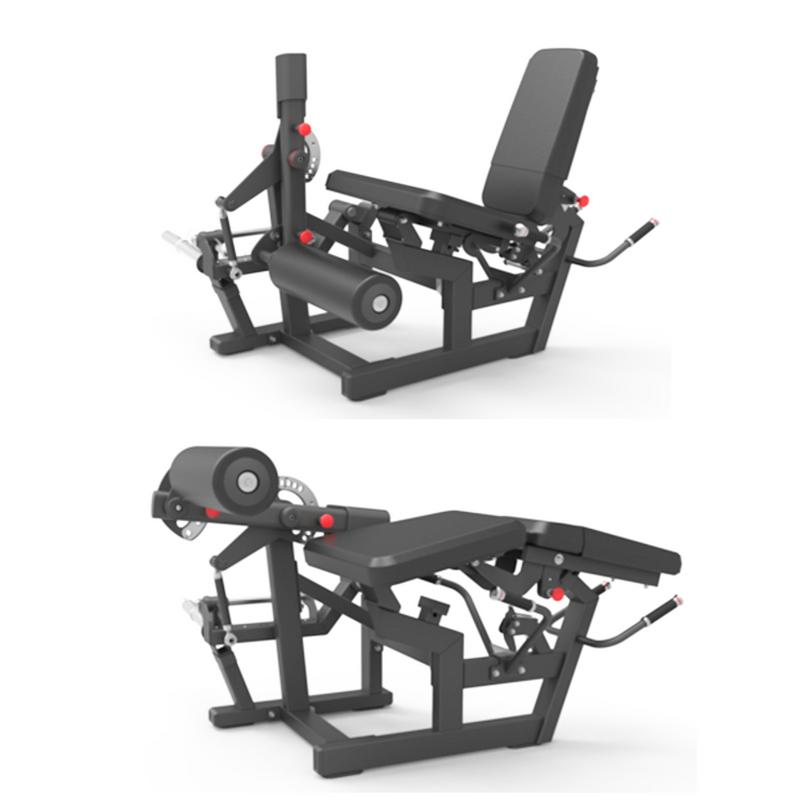 '-Commercial Leg Curl Leg Extension-Gym Direct