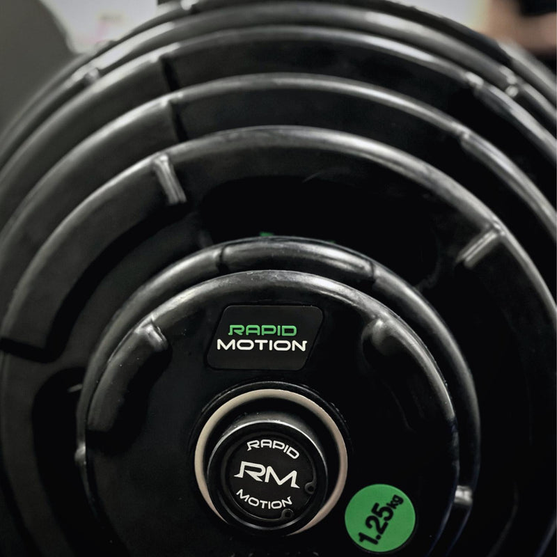 Rapid Motion Olympic Rubber Weight Plates (Sold As Pair)-Gym Direct