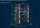 Functional Trainer with Smith Machine and Power Rack FT1007 | Rapid Motion