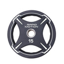 Quad Grip PU Olympic Weight Plates | Rapid Motion