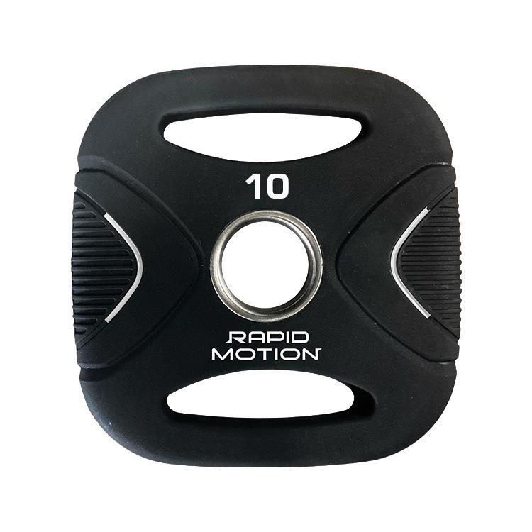 Square PU Olympic Weight Plates | Rapid Motion