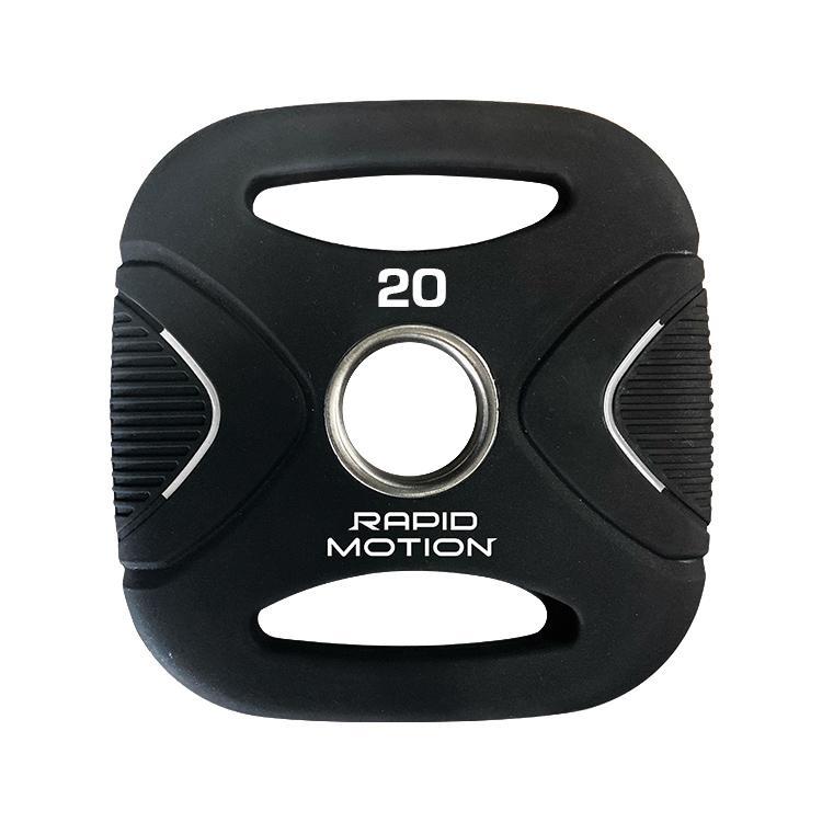 Square PU Olympic Weight Plates | Rapid Motion